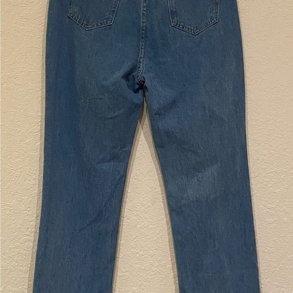 Shein Women’s Wide Leg Two-Toned Design Jeans Size M - Picture 3 of 6